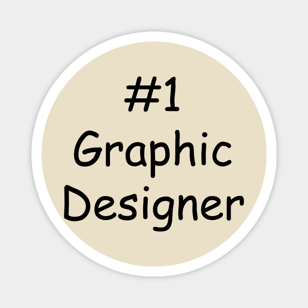 #1 Graphic Designer Magnet by lyndsayruelle